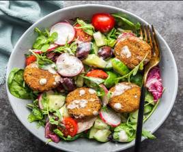 Falafel  with salad
